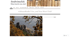 Desktop Screenshot of foodwineclick.com